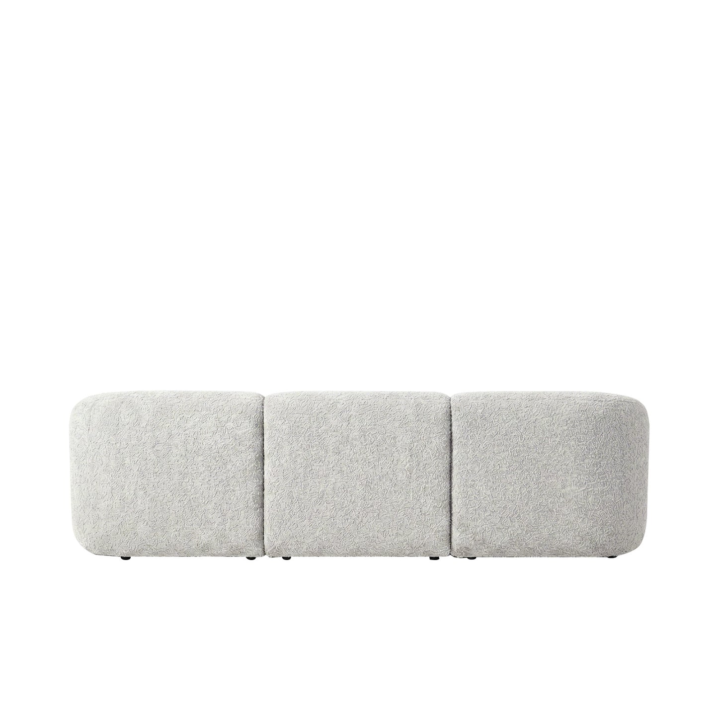 ZenLiving 3 Seater Sofa Beige