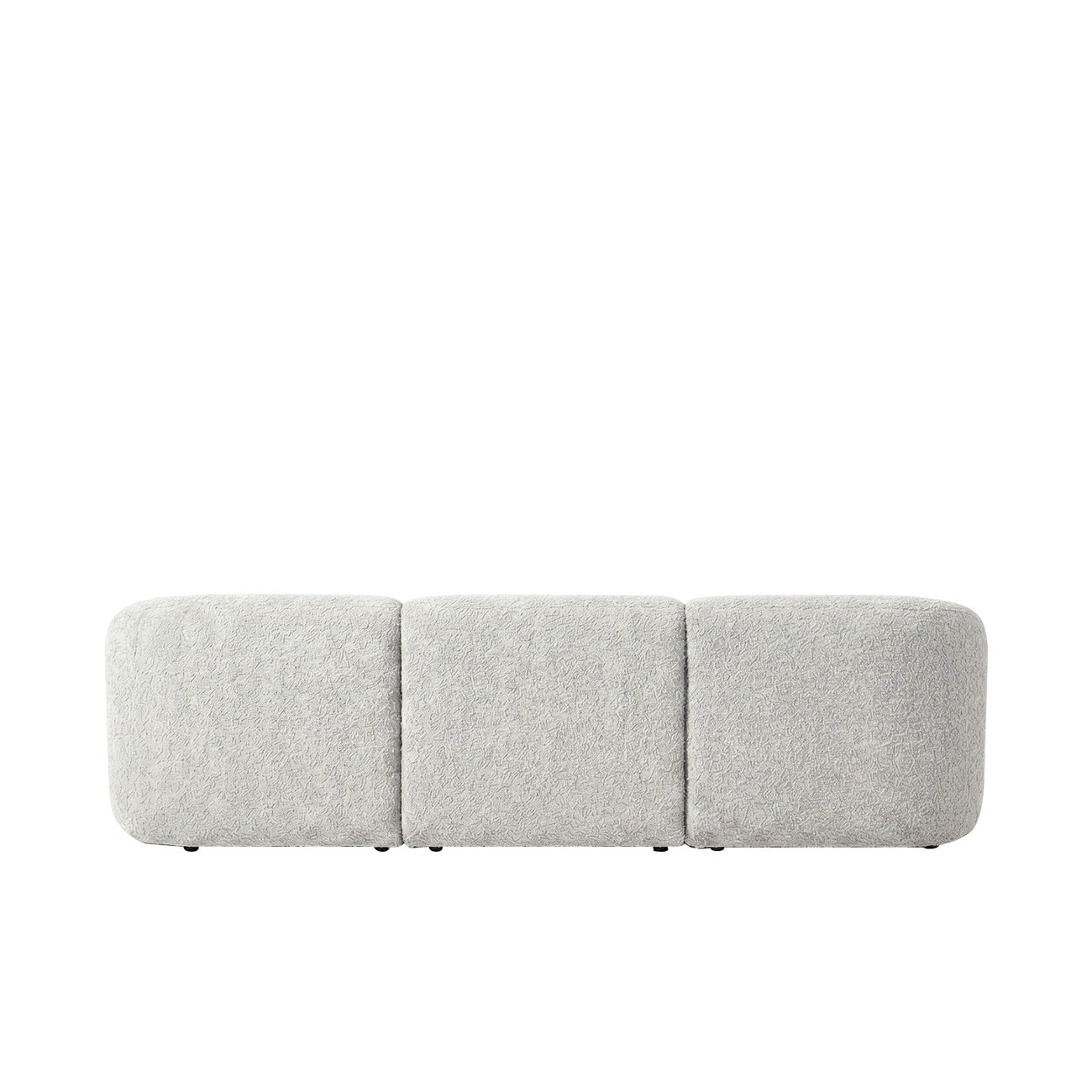 ZenLiving 3 Seater Sofa Beige