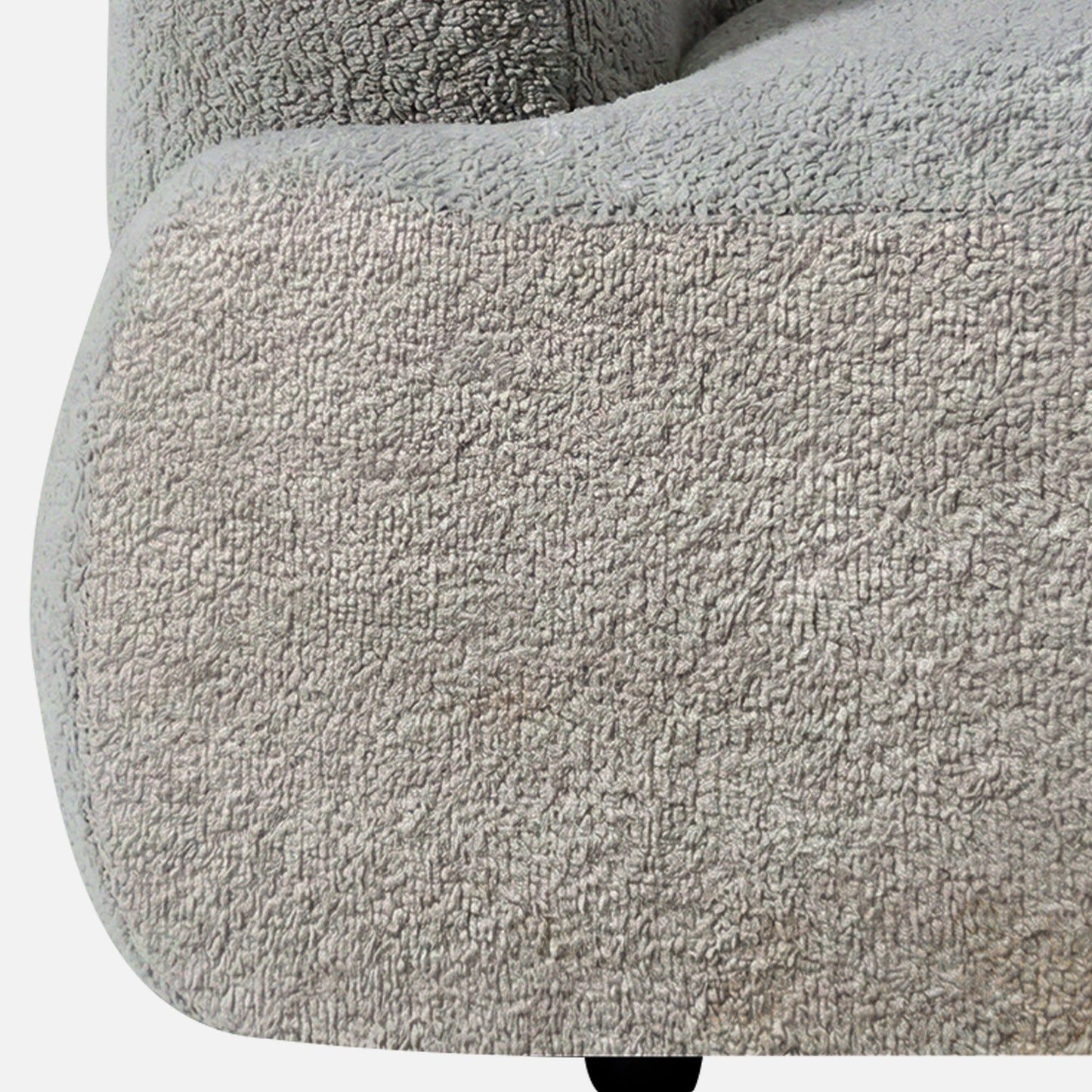 ZenLiving 3 Seater Sofa Boucle Grey