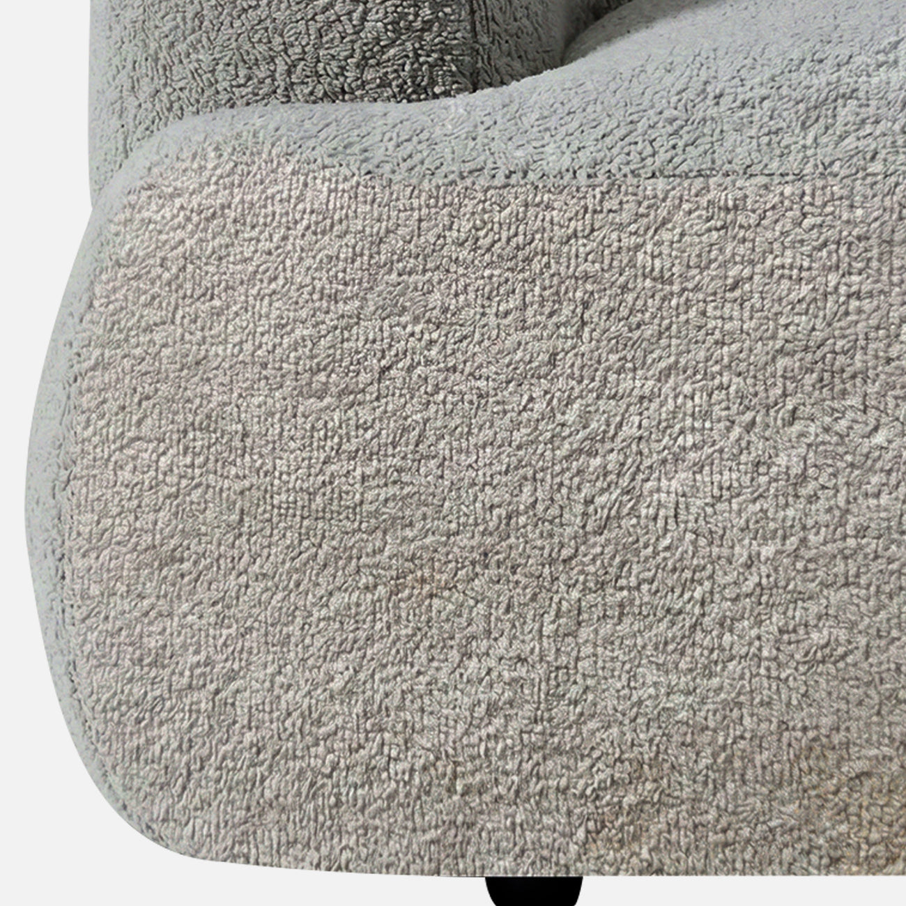 ZenLiving 3 Seater Sofa Boucle Grey