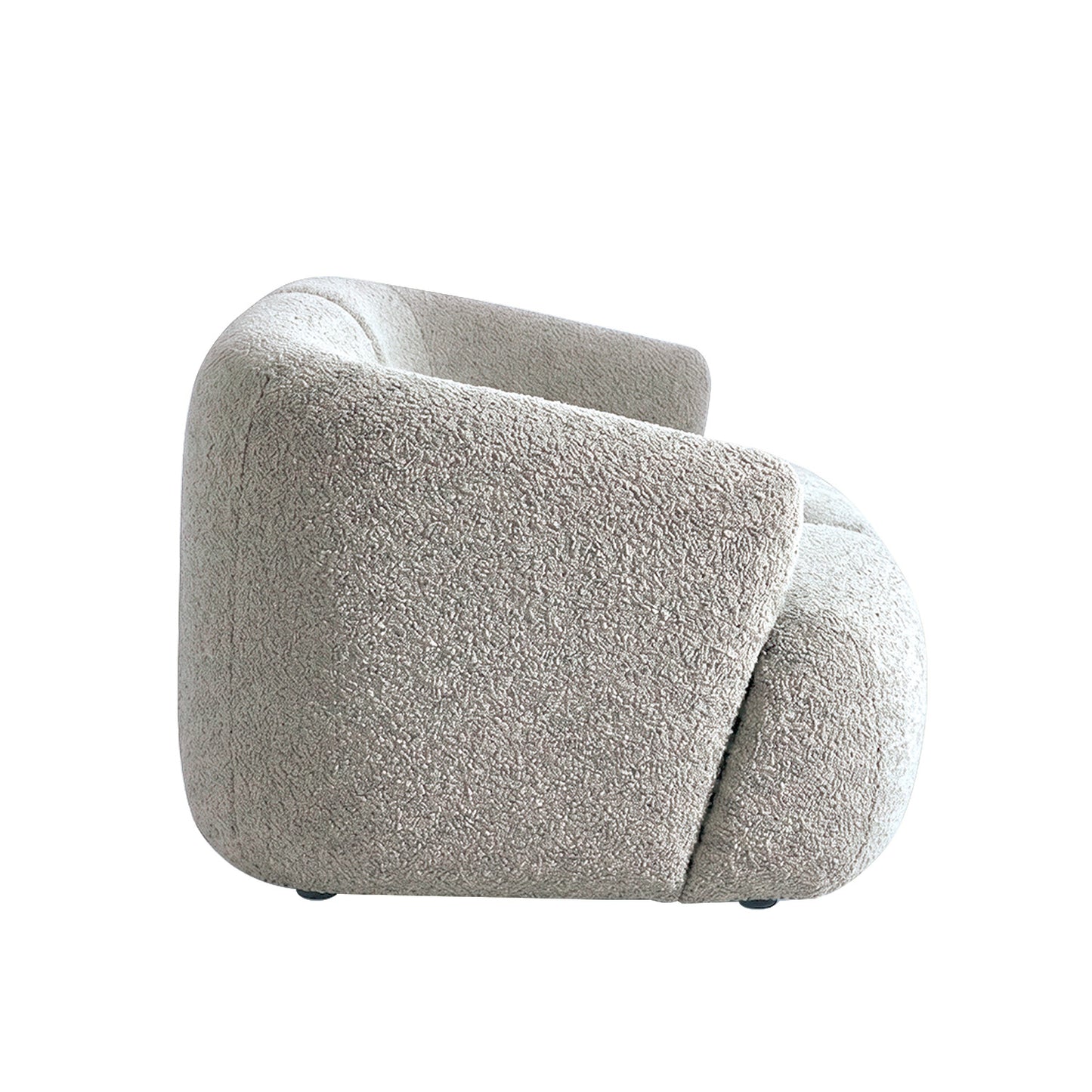 ZenLiving 3 Seater Sofa Chic Grey