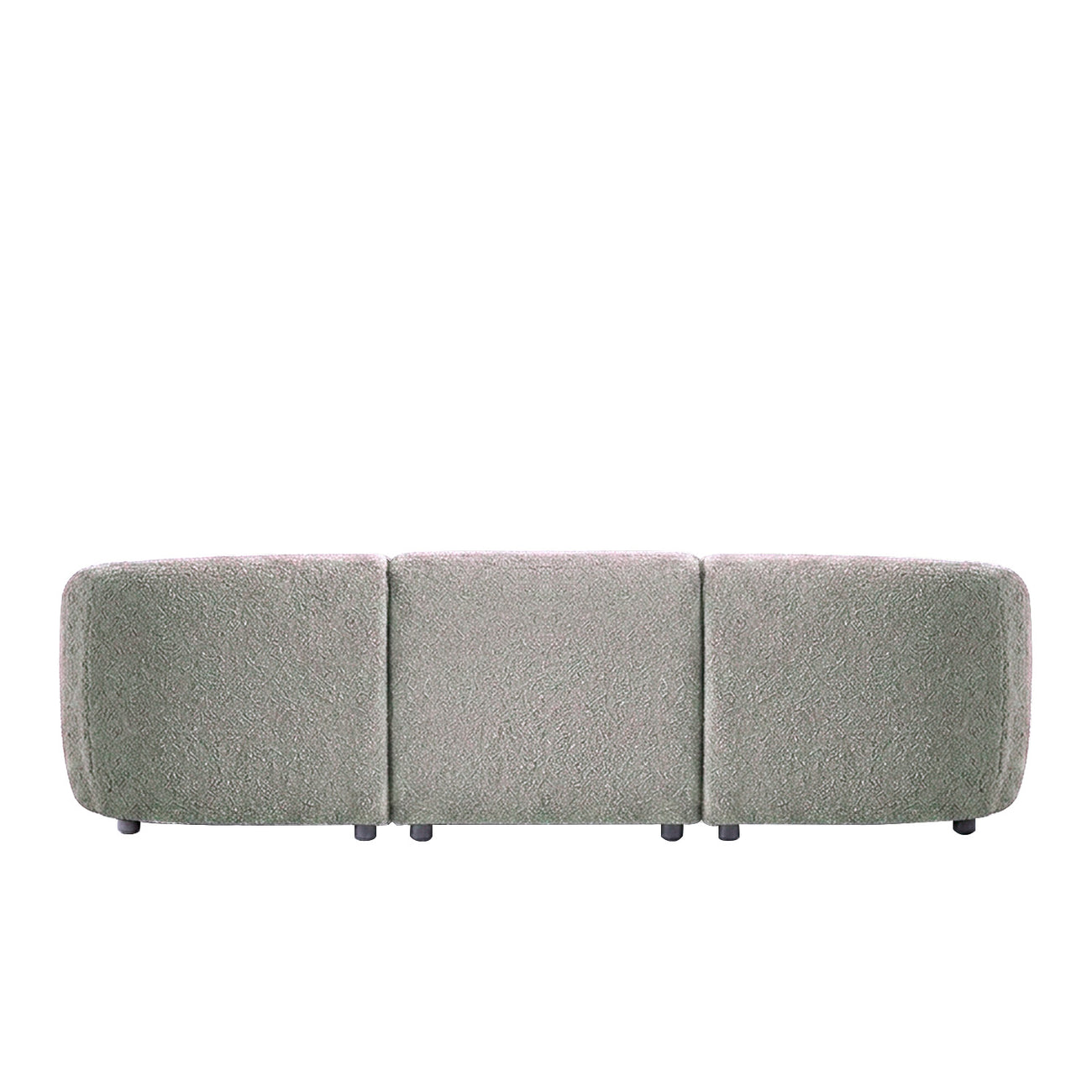 ZenLiving 3 Seater Sofa Chic Grey