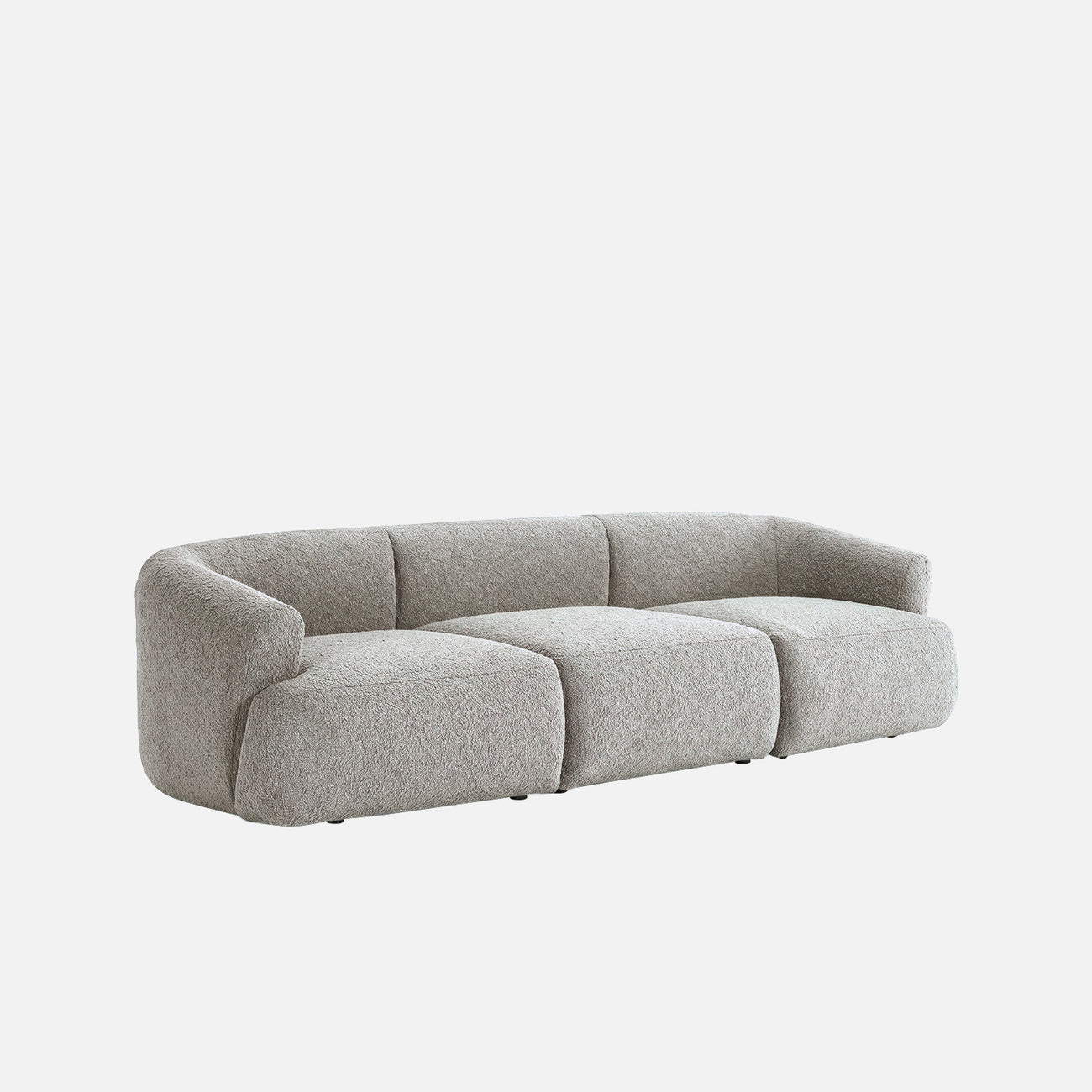ZenLiving 3 Seater Sofa Chic Grey