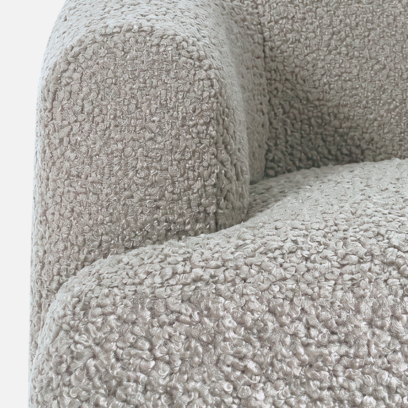 ZenLiving 3 Seater Sofa Chic Grey