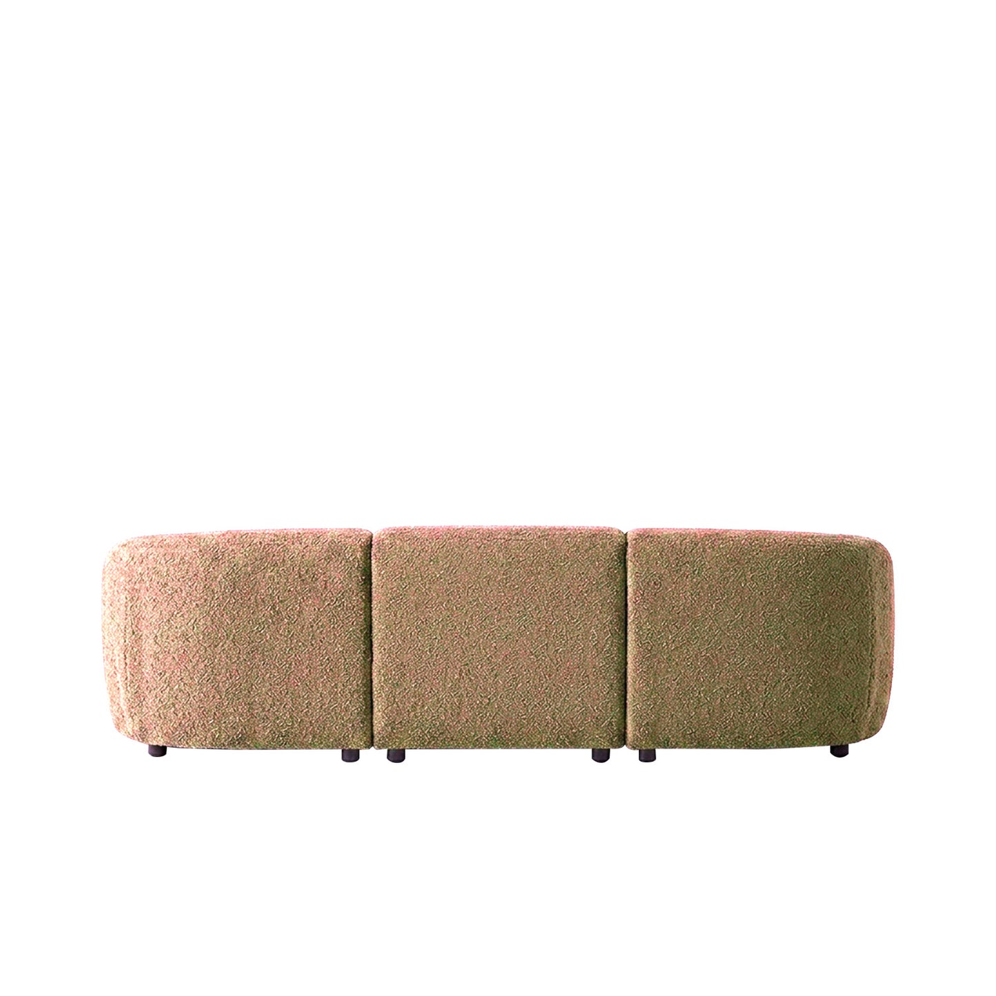 ZenLiving 3 Seater Sofa Boucle Tan