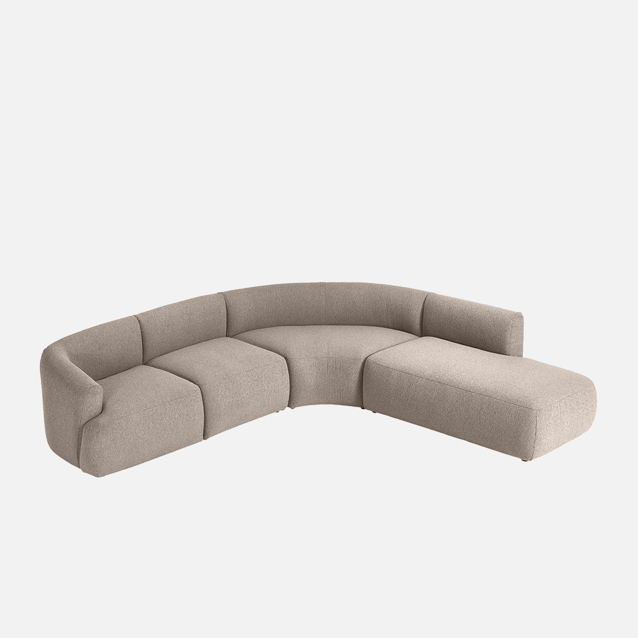 ZenLiving 5 Seater Sofa Beige