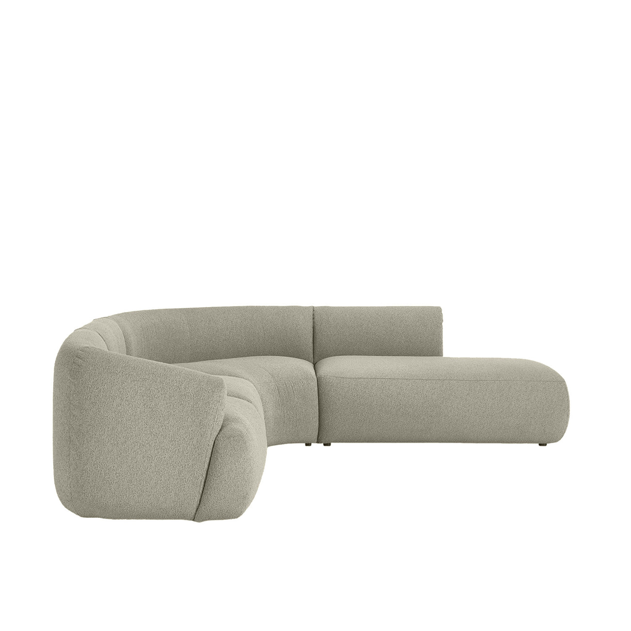 Zen Living 5 Seater Sofa Boucle Creme