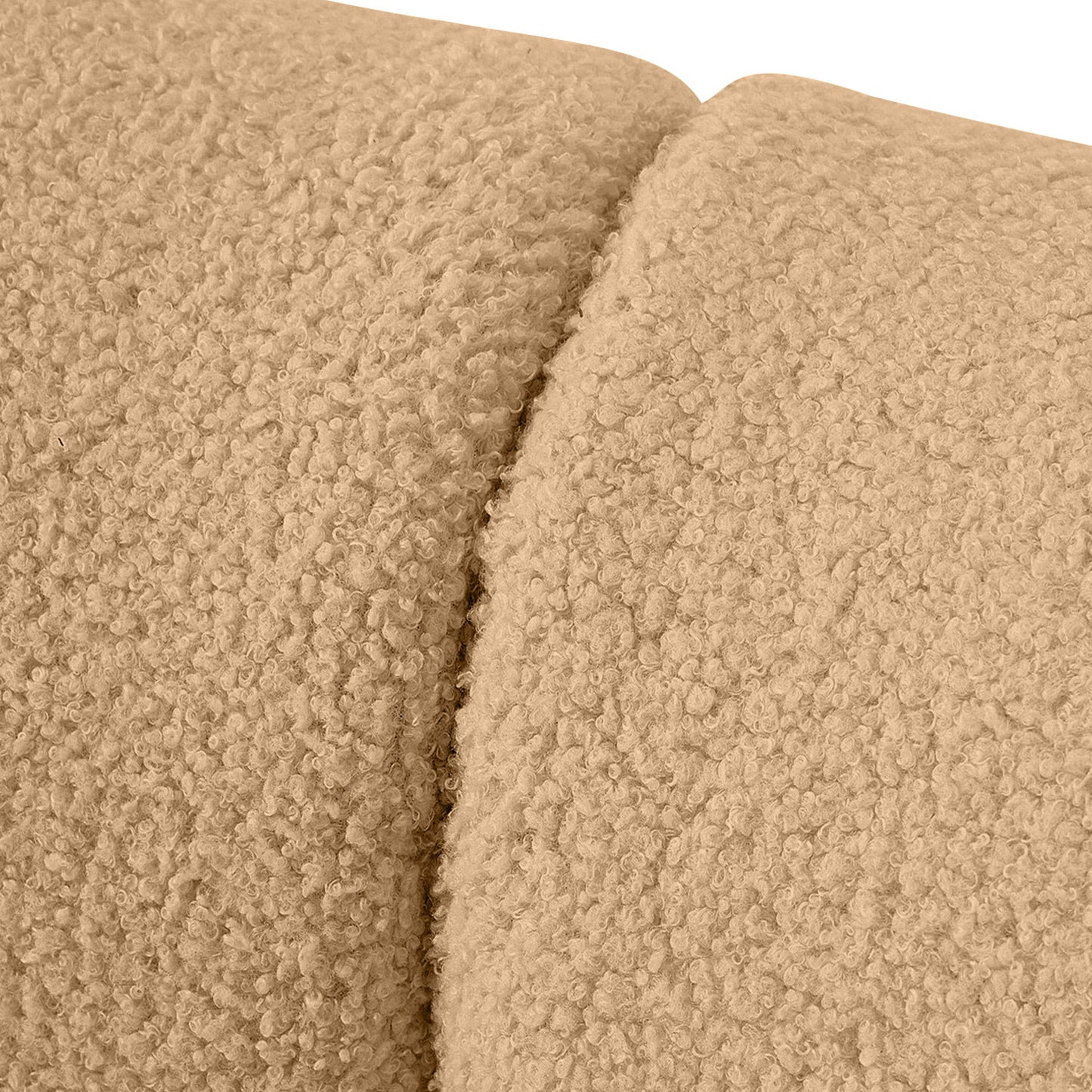 ZenLiving 5 Seater Sofa Boucle Creme