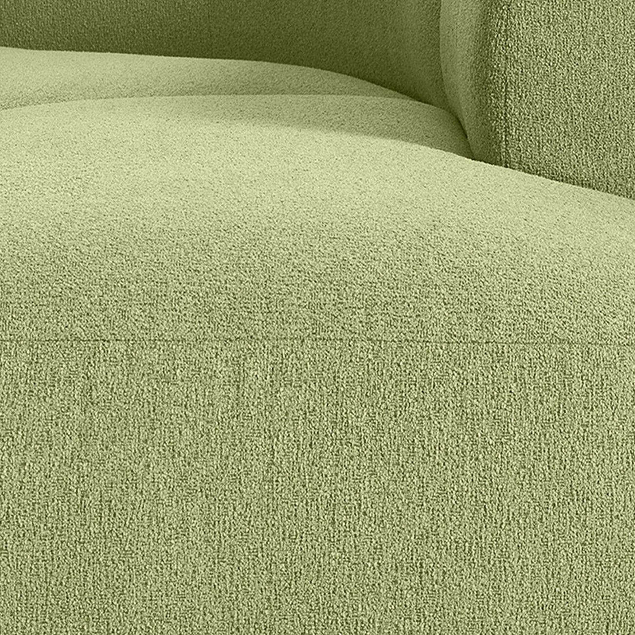ZenLiving 5 Seater Sofa Boucle Green