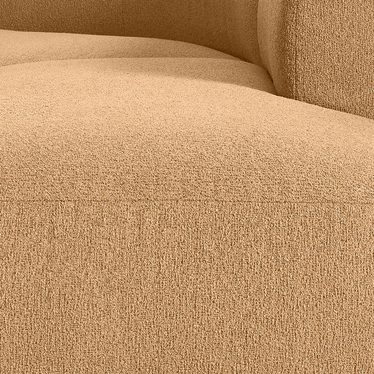 ZenLiving 5 Seater Sofa Boucle Tan
