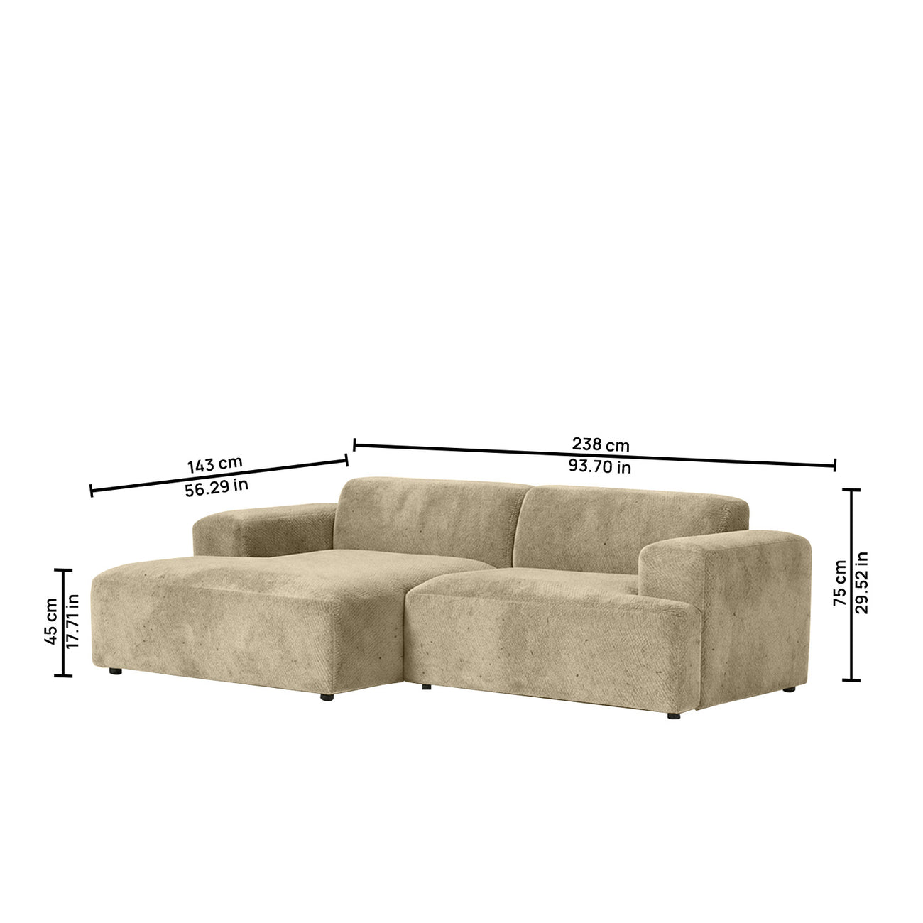 Sophisticated Comfort 2 Seater Sofa Mouse Grey
