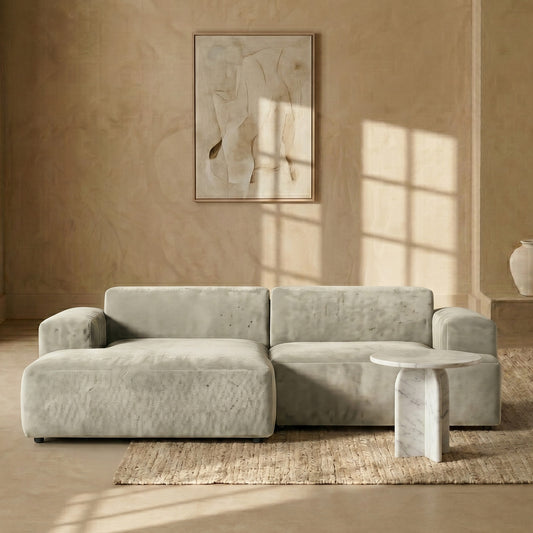 Sophisticated Comfort 2 Seater Sofa Light Grey