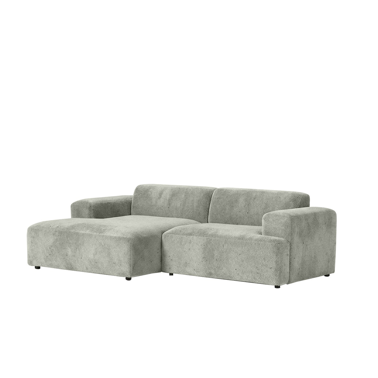 Sophisticated Comfort 2 Seater Sofa Light Grey