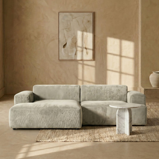 Sophisticated Comfort 2 Seater Sofa Creme