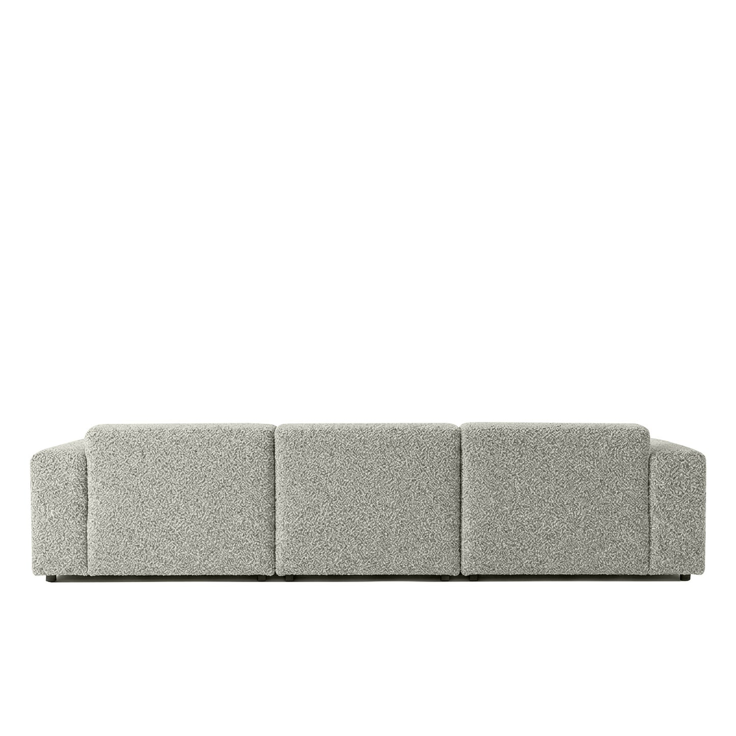 Sophisticated Comfort 3 Seater L Shaped Sofa Grey