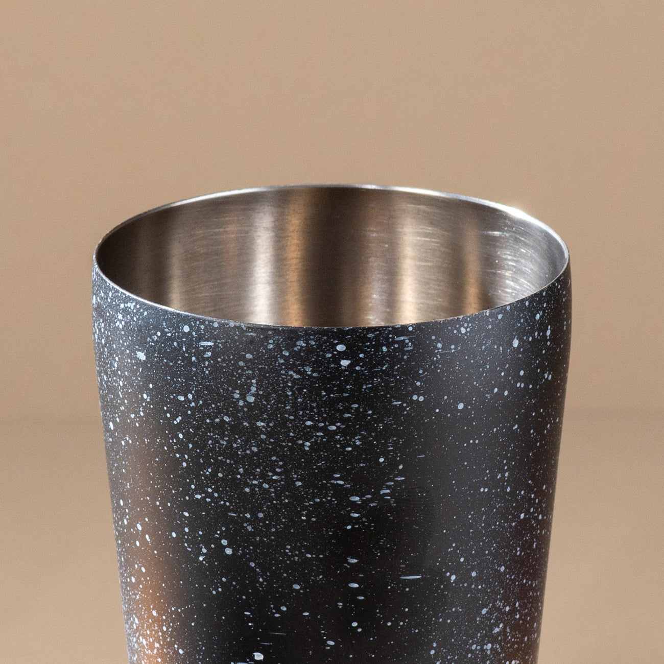 The Unbeatable Premium Cocktail Shaker Matte Black Speckled
