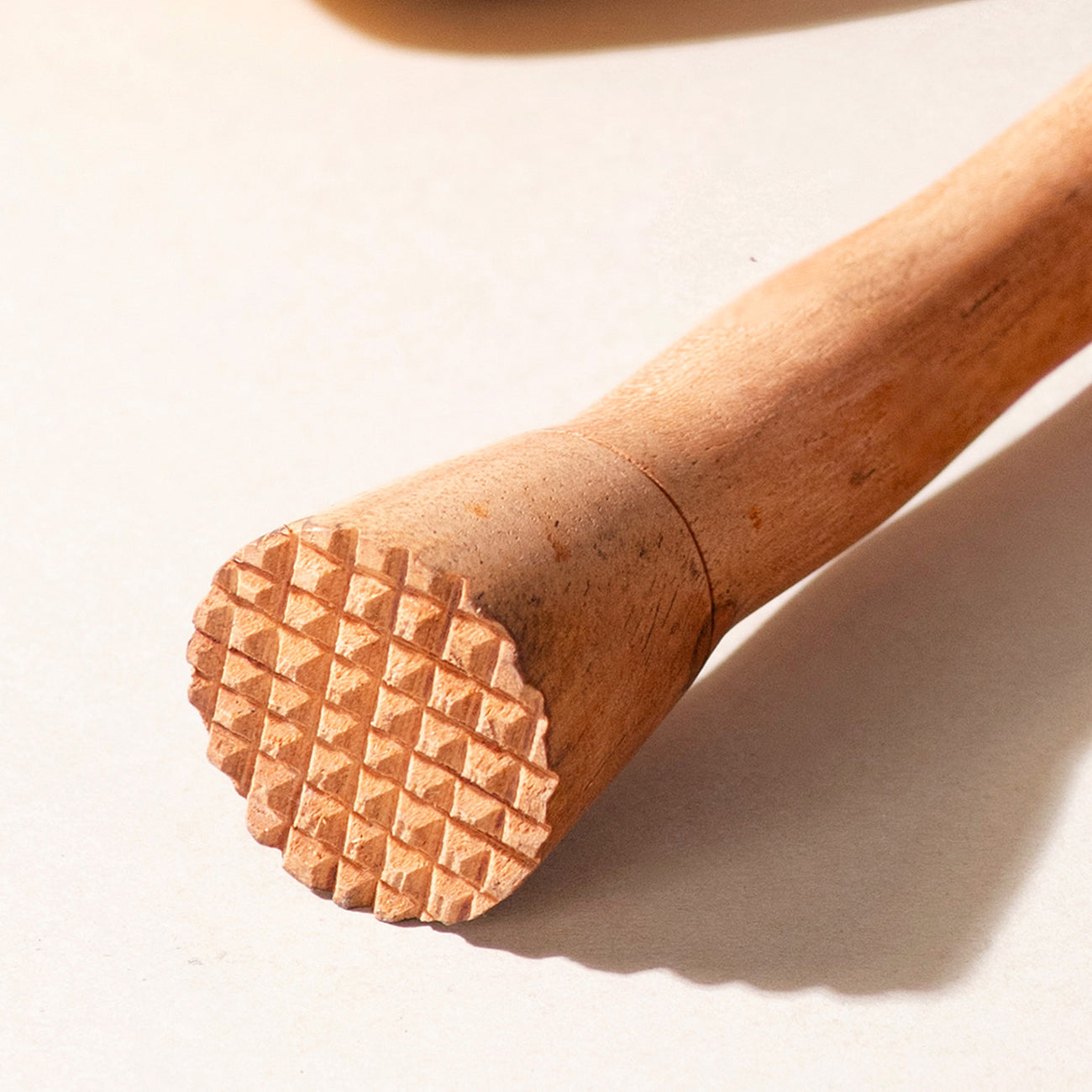The Elegant Wooden Muddler Brown