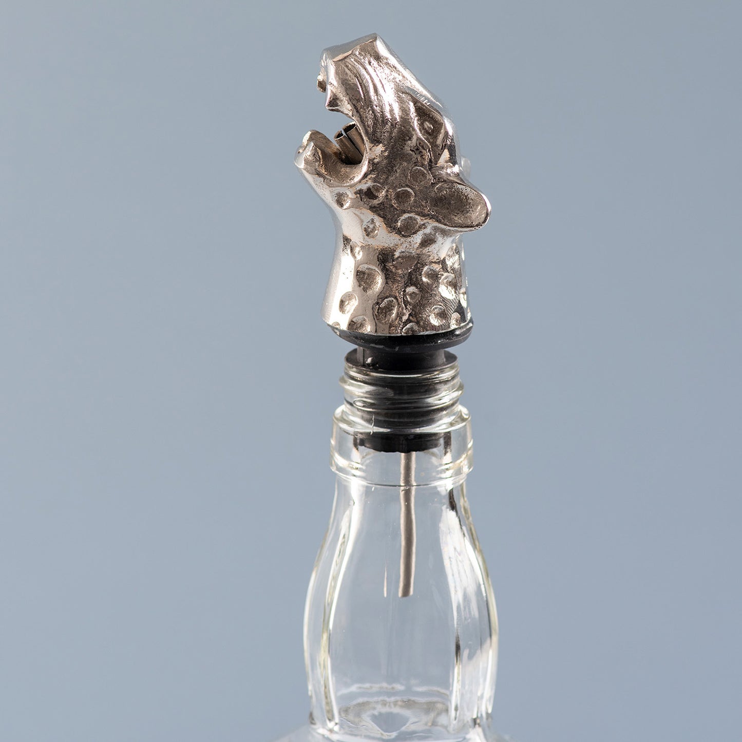 The Tiger Drink Pourer Glossy Silver