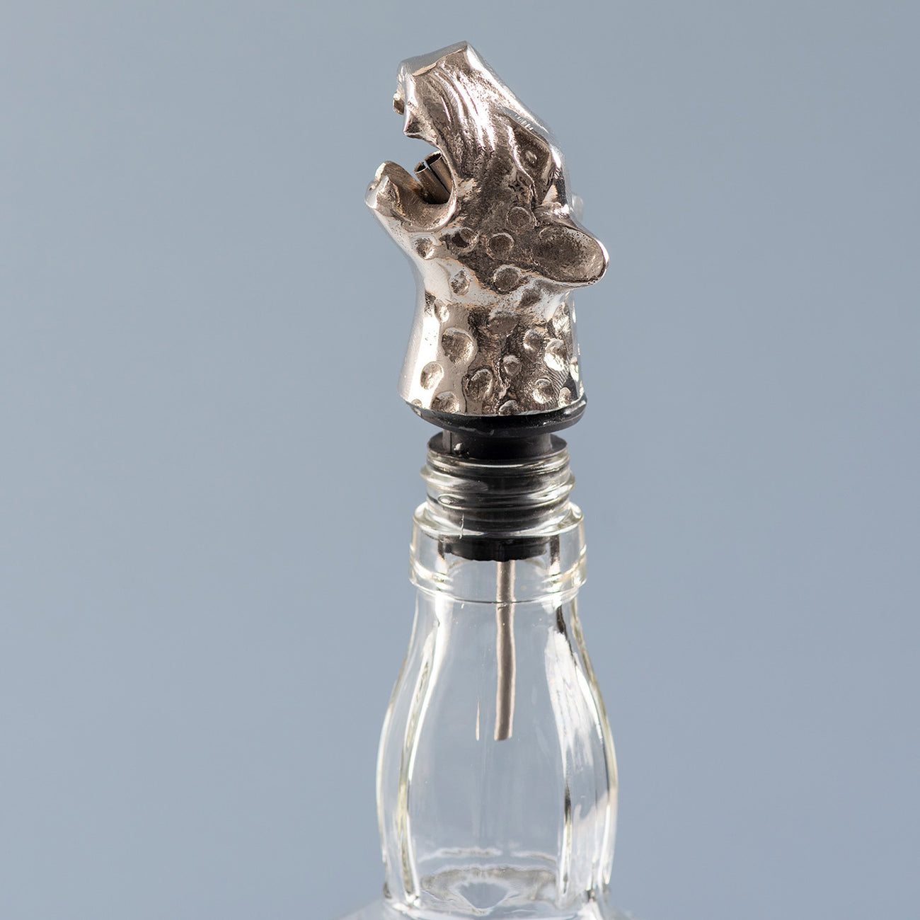 The Tiger Drink Pourer Glossy Silver