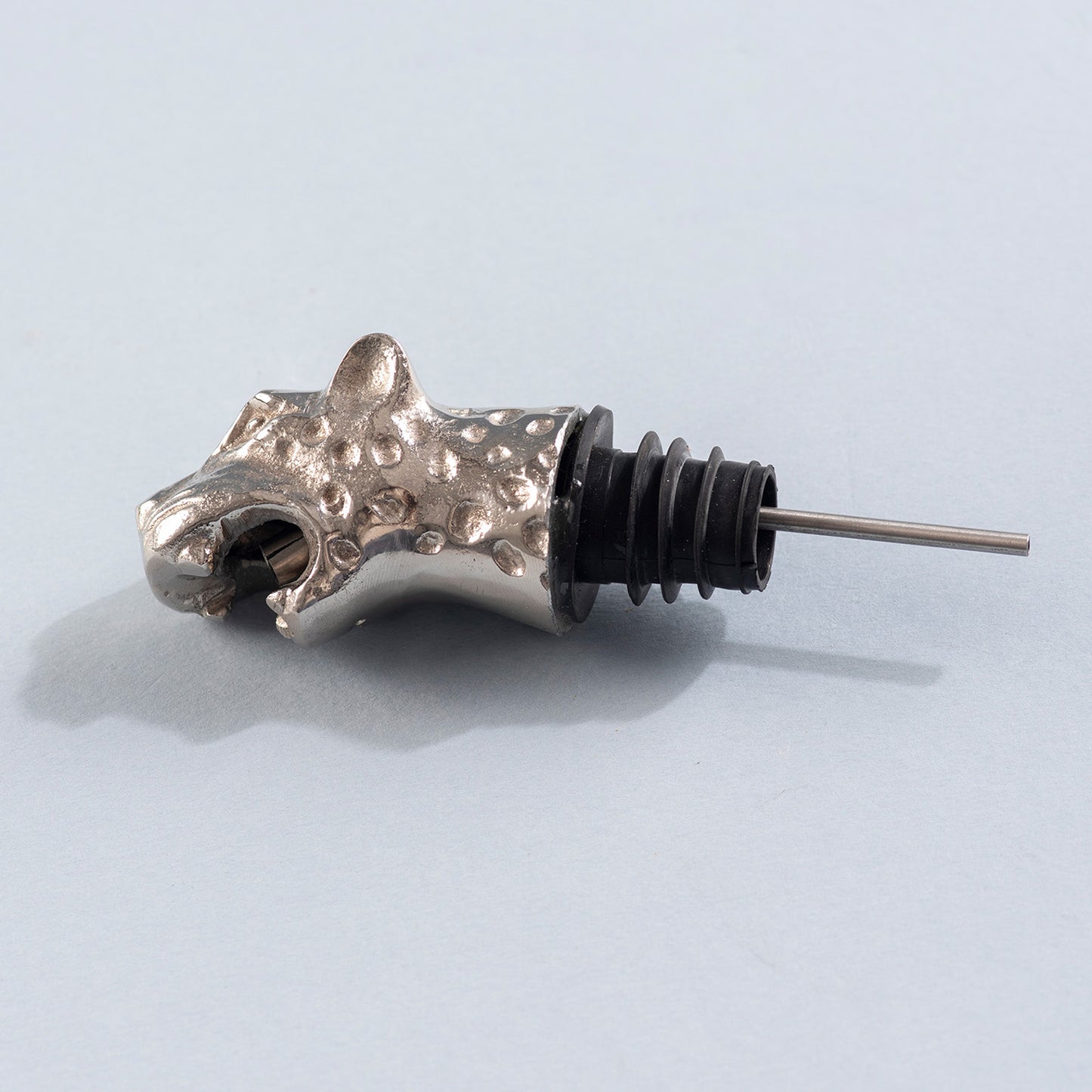 The Tiger Drink Pourer Glossy Silver