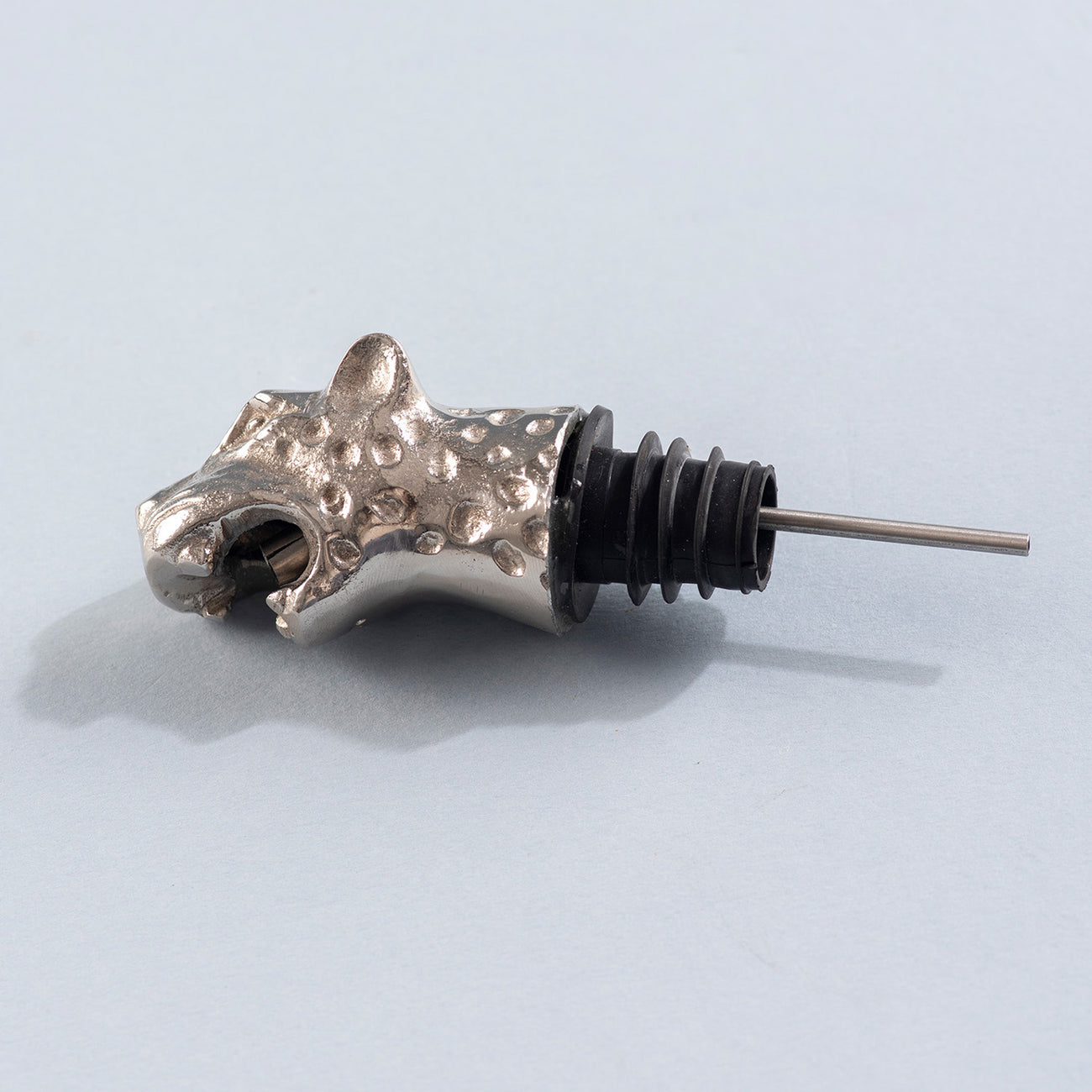 The Tiger Drink Pourer Glossy Silver