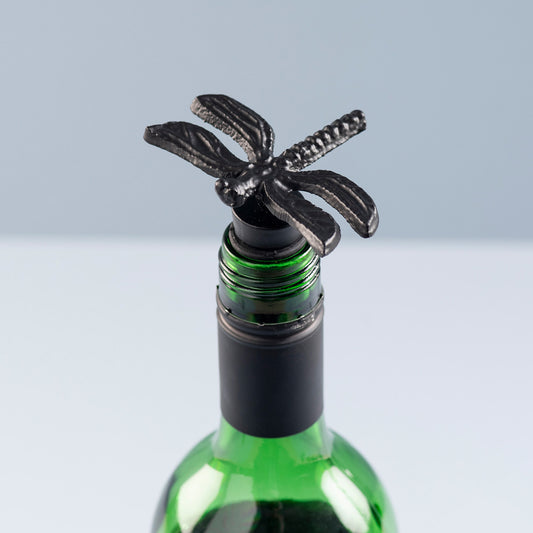 The Dragonfly Bottle Stopper Matte Black