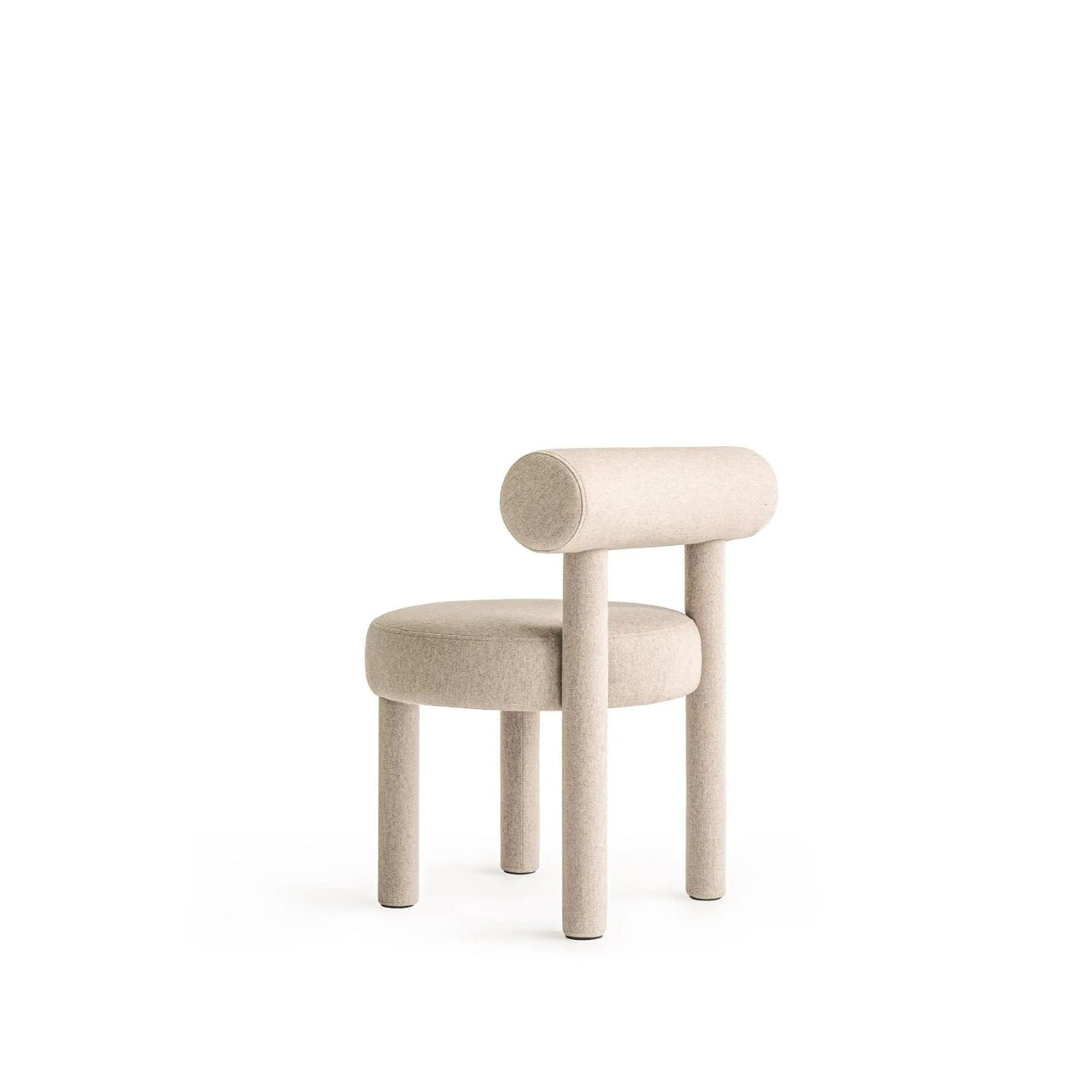 Accent Dining Chair Beige Bauhaus
