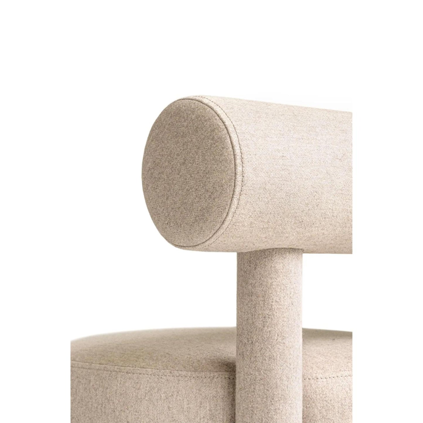 Accent Dining Chair Beige Bauhaus