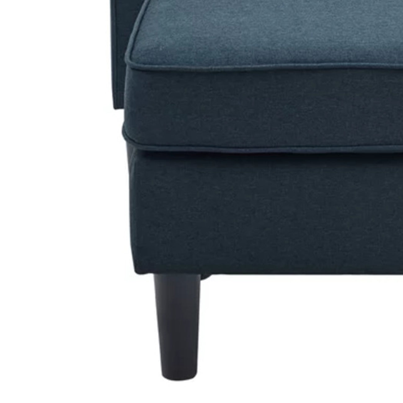 Luxurious Accent Chairs With Ottoman Footrest Dark Grey