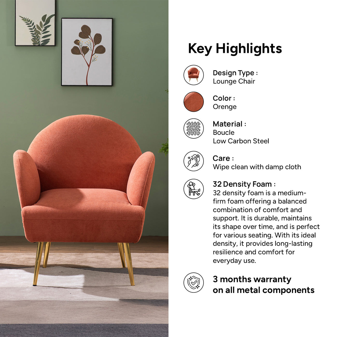 Sunshine Daydream Lounge Chair