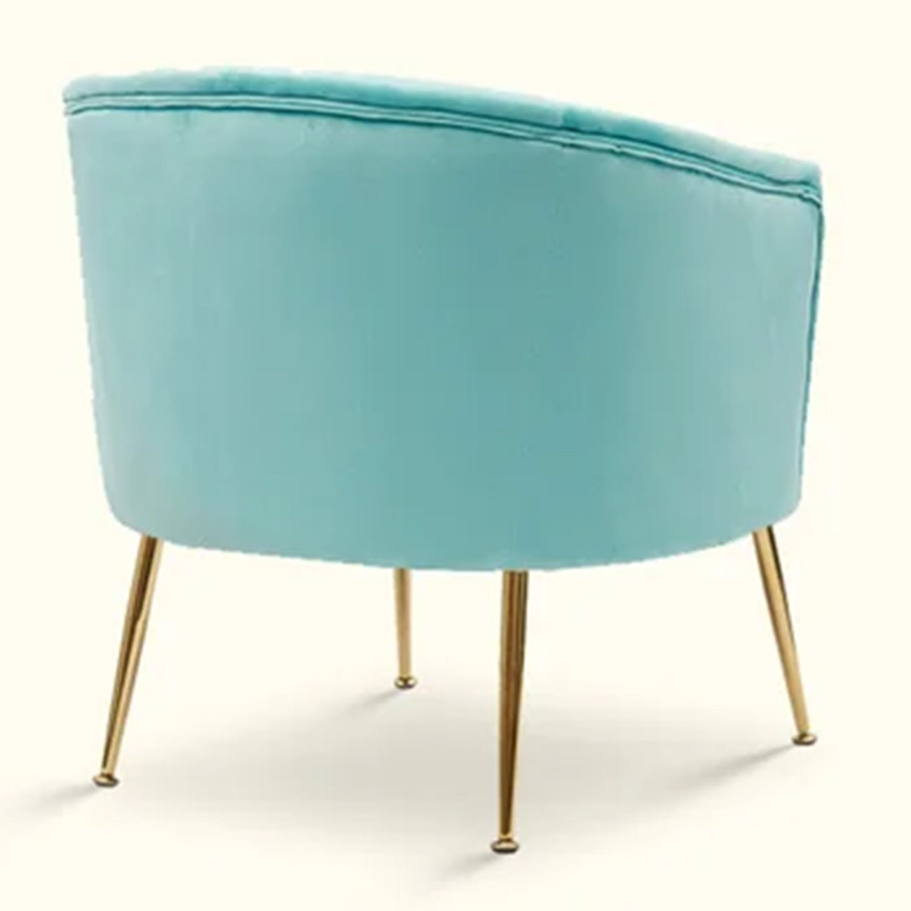 Royal Velvet Accent Chair Sky Blue