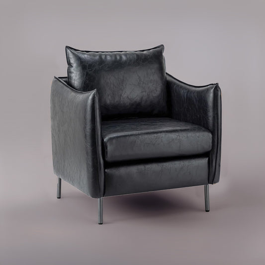 Renaissance Revival Throne Chair Black