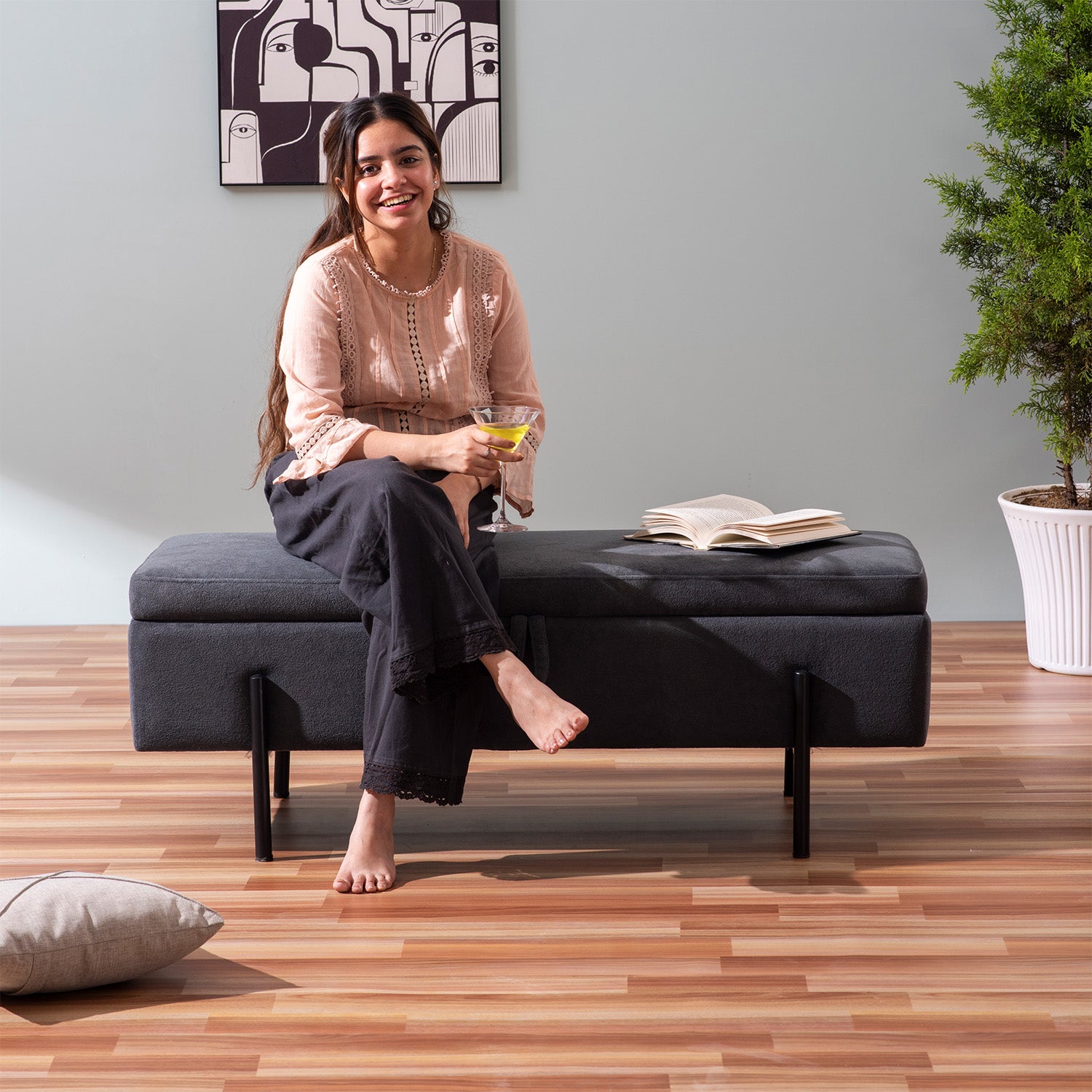 Nest Roots Buy Escape Storage Bench online | Best Modern Bench Online Best Price ...