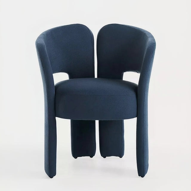 Celeste Linen Navy Dining Chair