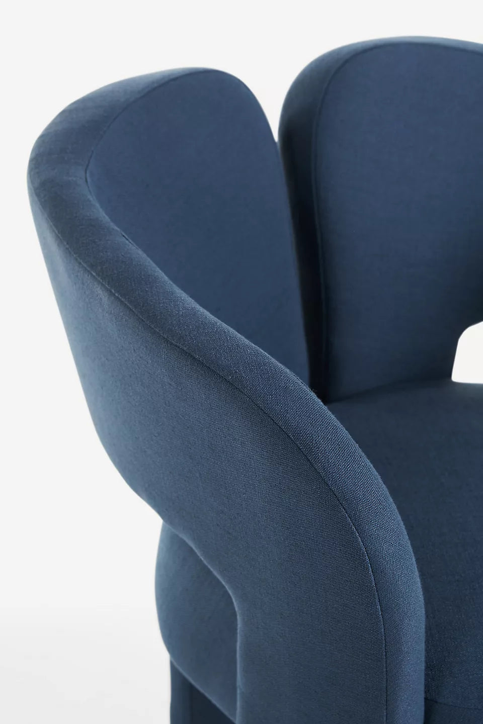 Celeste Linen Navy Dining Chair