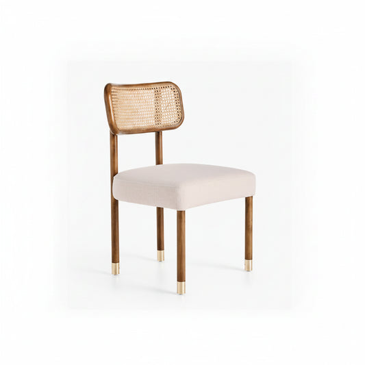 Heatherfield Dining Chair Valencia Linen Oatmeal