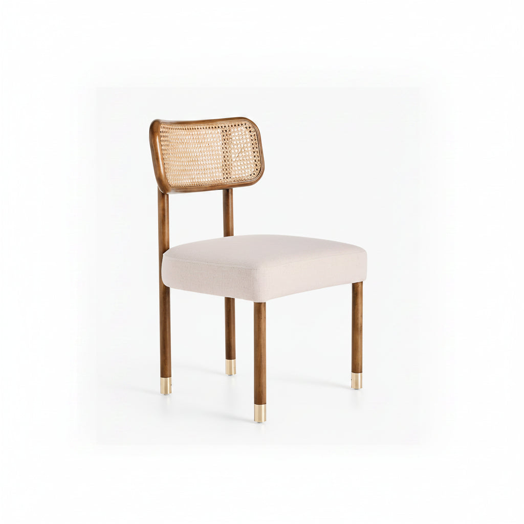 Heatherfield Dining Chair Valencia Linen Oatmeal