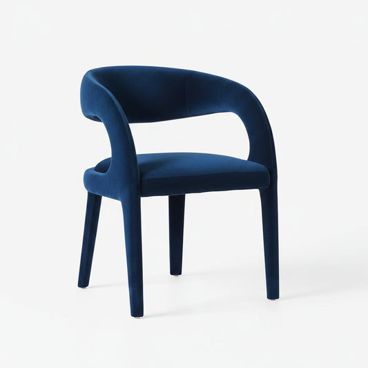 Velvet Hagen Estate Blue Dining Chair