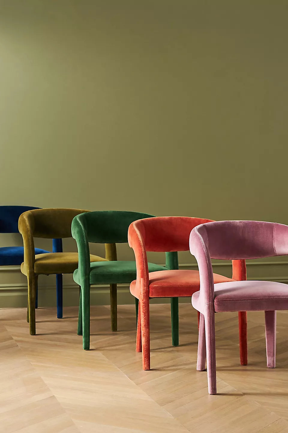 Velvet Hagen Dusty Pink Dining Chair