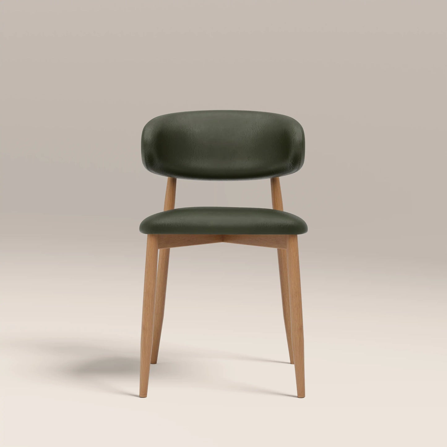 Halston Dining Chair Vintage Green & Oak