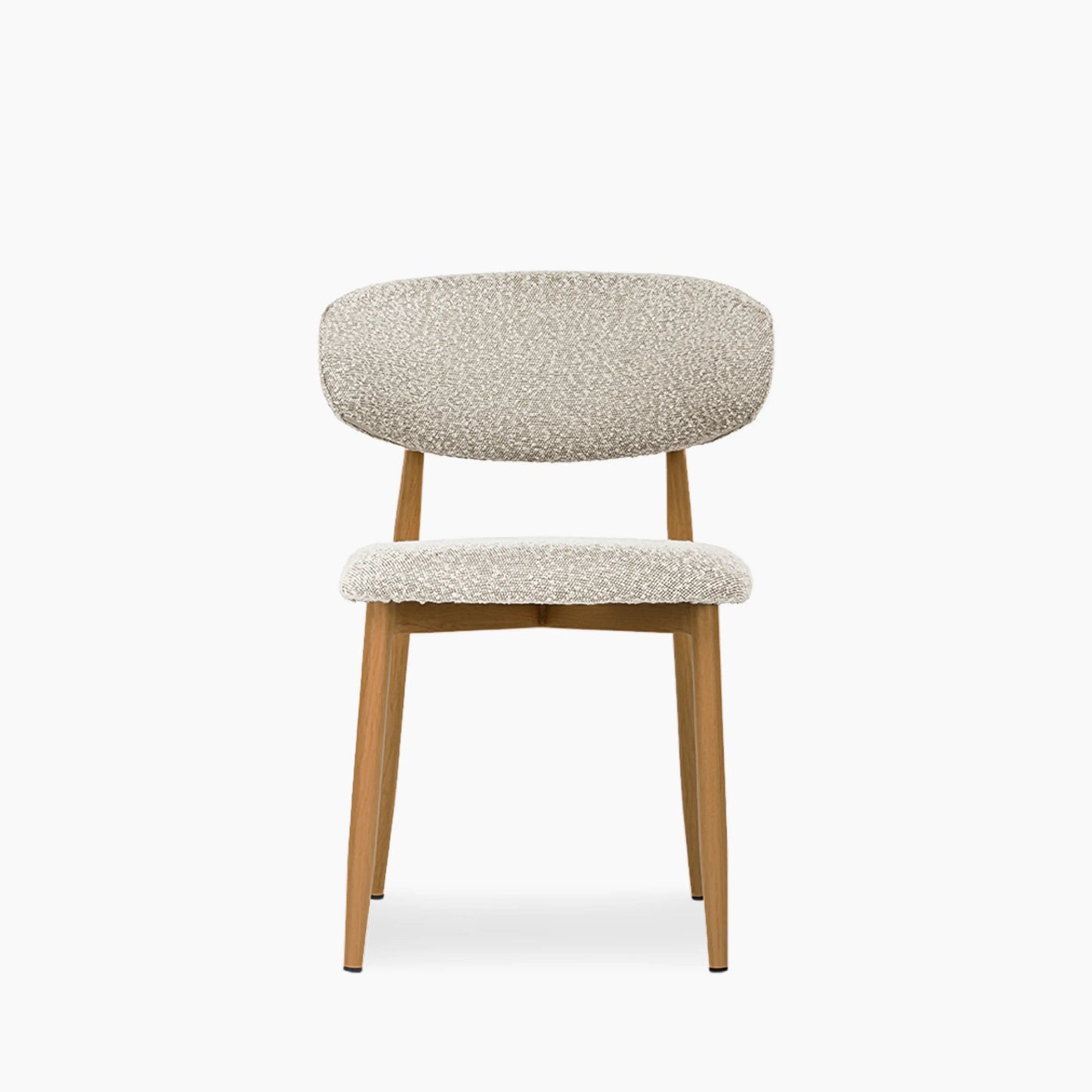 Halston Dining Chair Speckled Stone & Oak