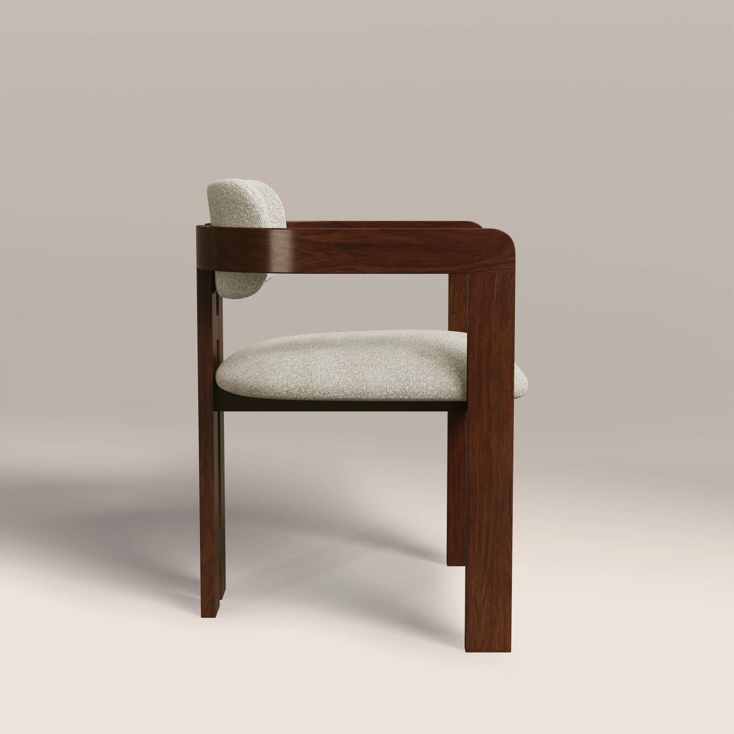 Halston Dining Chair Speckled Stone