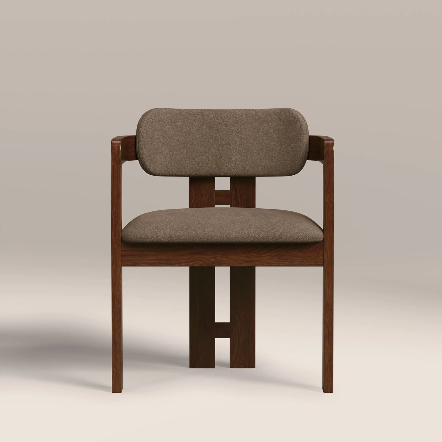 Halston Dining Chair Truffle Brown