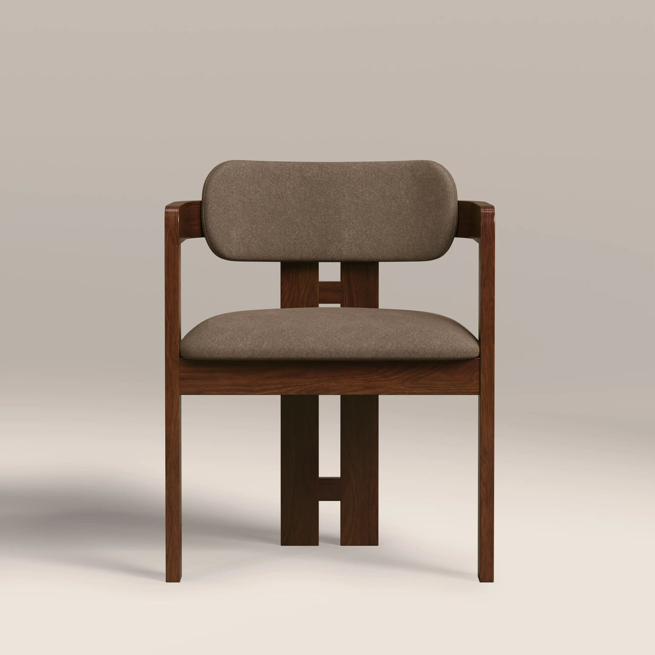Halston Dining Chair Truffle Brown