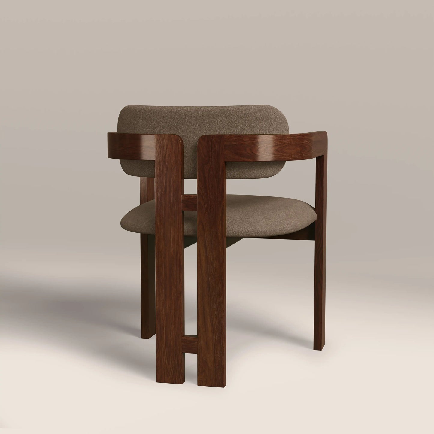 Halston Dining Chair Truffle Brown