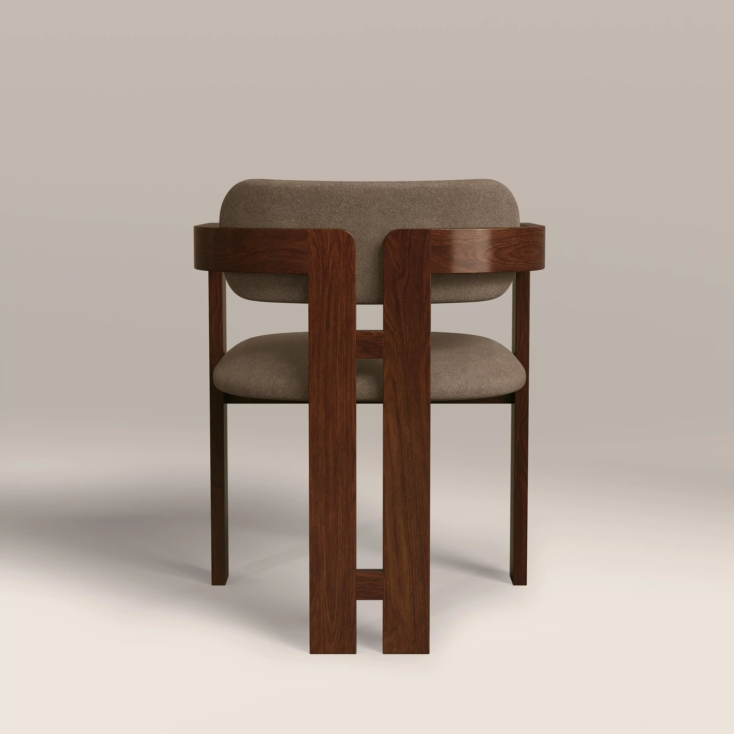 Halston Dining Chair Truffle Brown