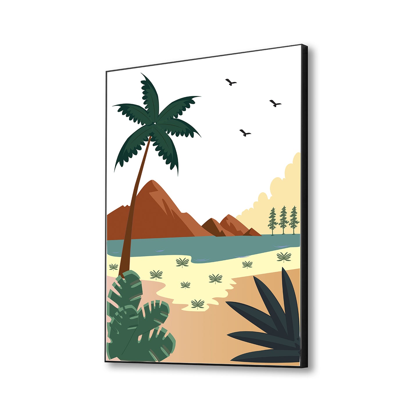 Whispering Pines Canvas Wall Painting