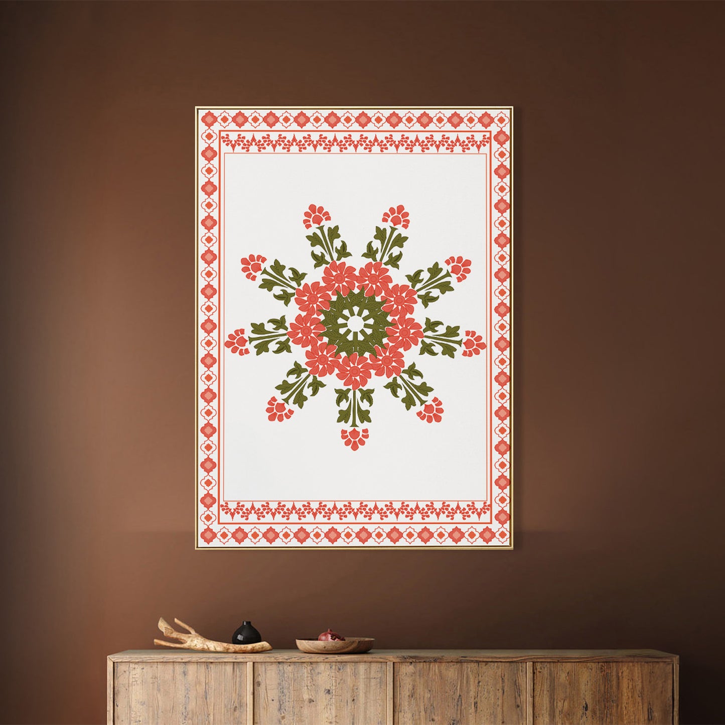 The Jewel of the Garden Wall Painting