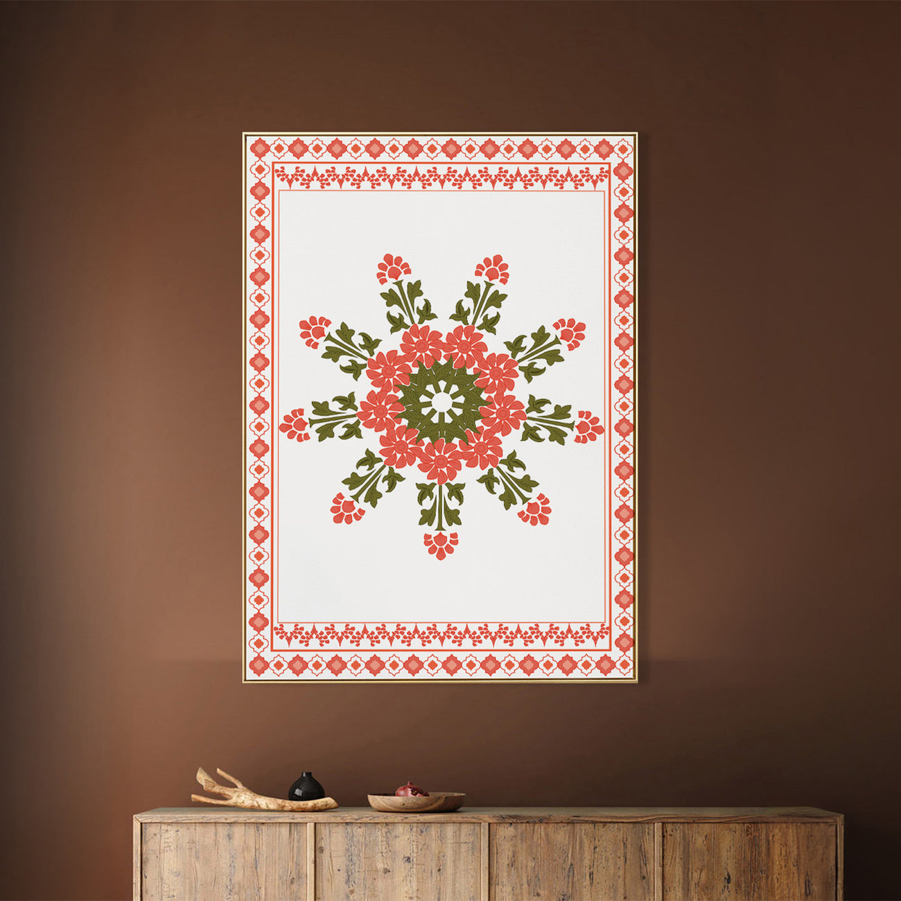 The Jewel of the Garden Wall Painting