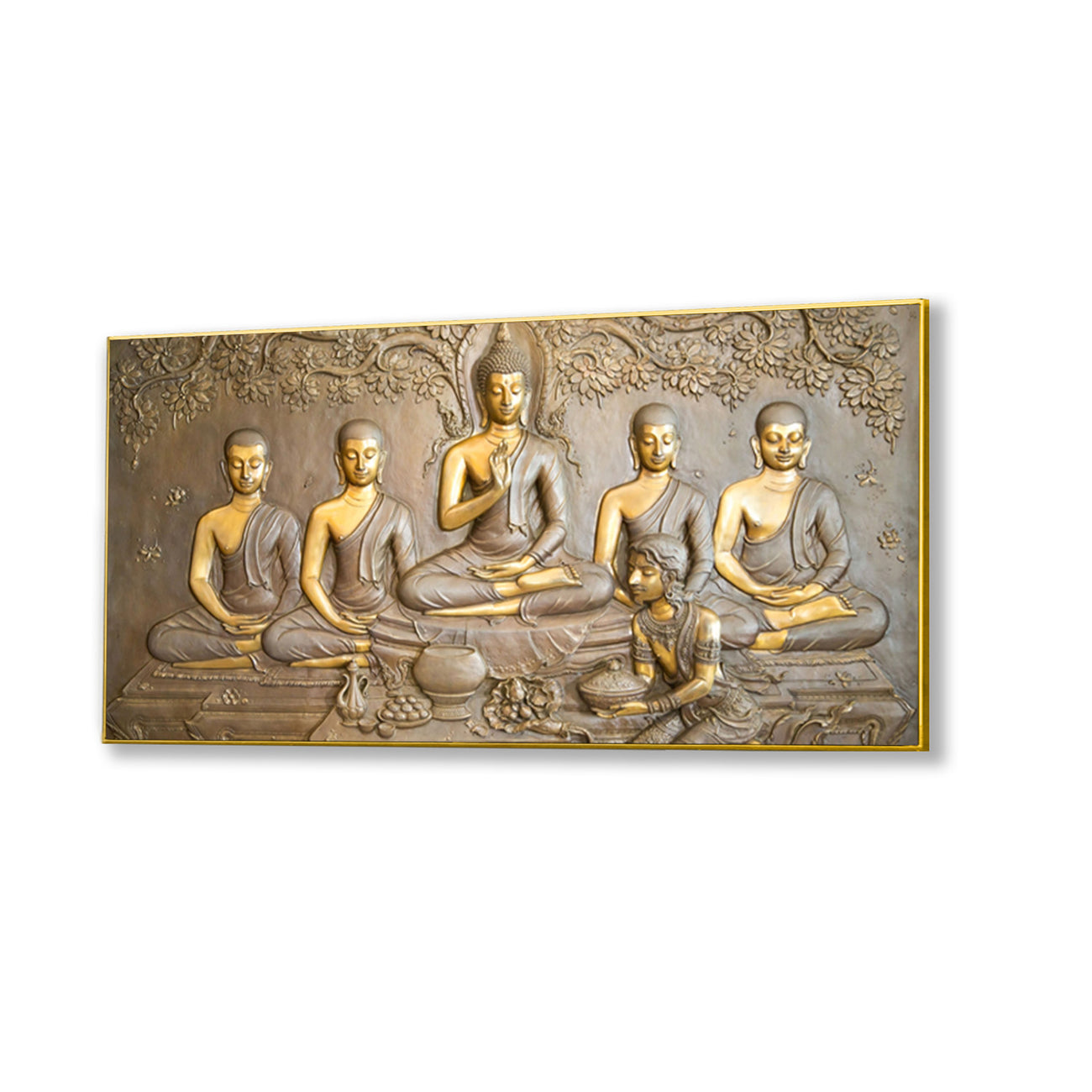 Buddha Painting with Disciples